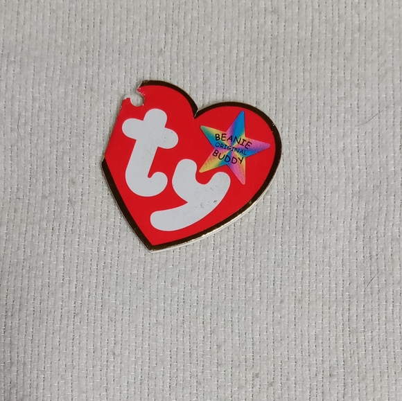 TY Beanie Buddy: America the White Bear Approx 14" - Picture 10 of 11